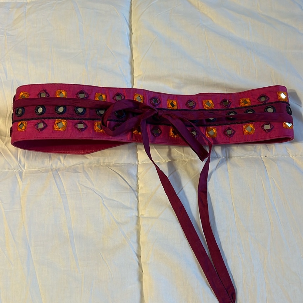 Double D Ranch wrap belt size large